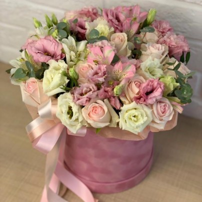 Коробка с цветами №18